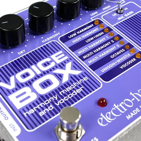 electro harmonix voice box video|electro Harmonix ehx.